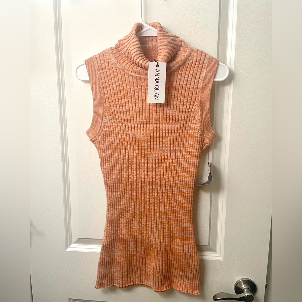 Anna Quan cotton turtleneck top